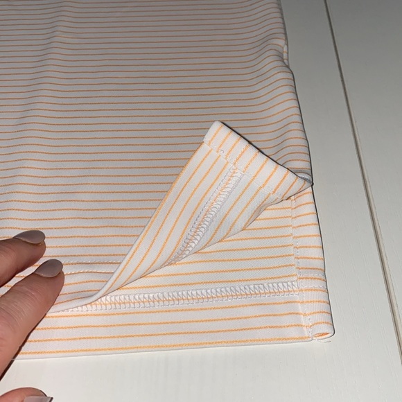 ADIDAS GOLF SHIRT. STRIPED POLO - Picture 5 of 9